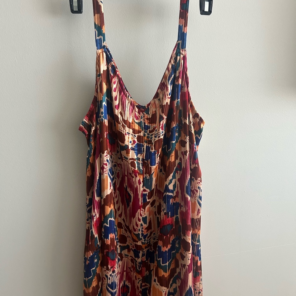 Multicolor unique Sleeveless Maxi Dress - Picture 6 of 10